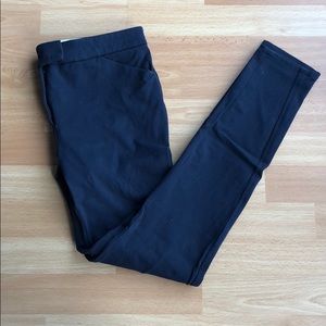 Babaton Bi-Stretch Skinny Dress Pants in Navy
